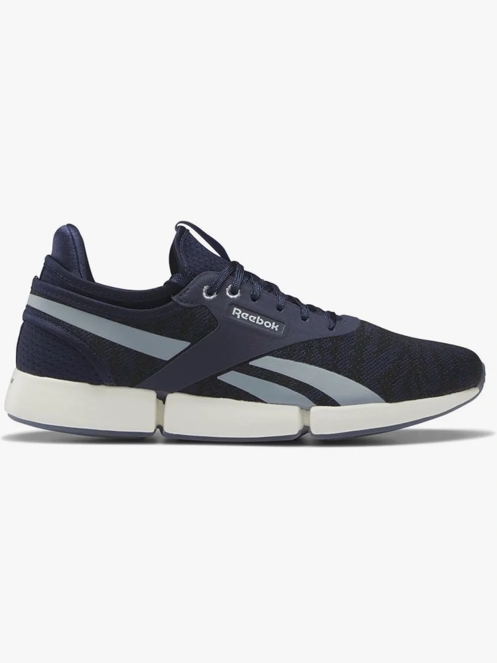 Reebok Men's Navy and Black Athletic Sneakers